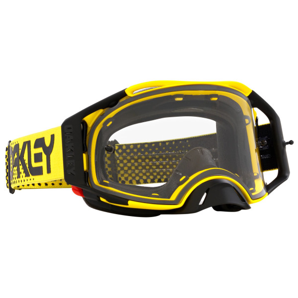 Oakley Airbrake moto yellow mx goggle